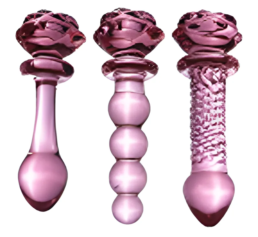 Glass Anal Plug - Elegant Anal Toy | MyFun.lk