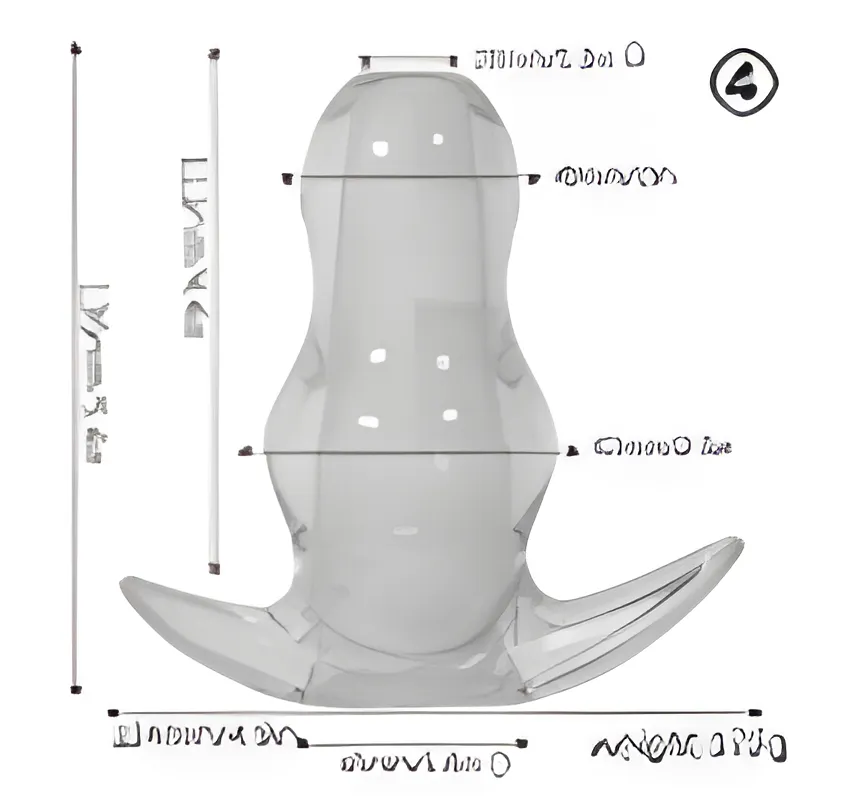 Anal Plug 4 - Medium-Large Anal Toy | MyFun.lk