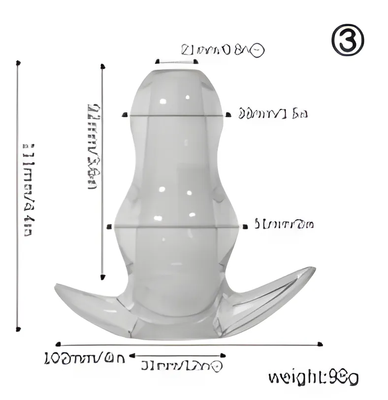 Anal Plug 3 - Medium Size Anal Toy | MyFun.lk