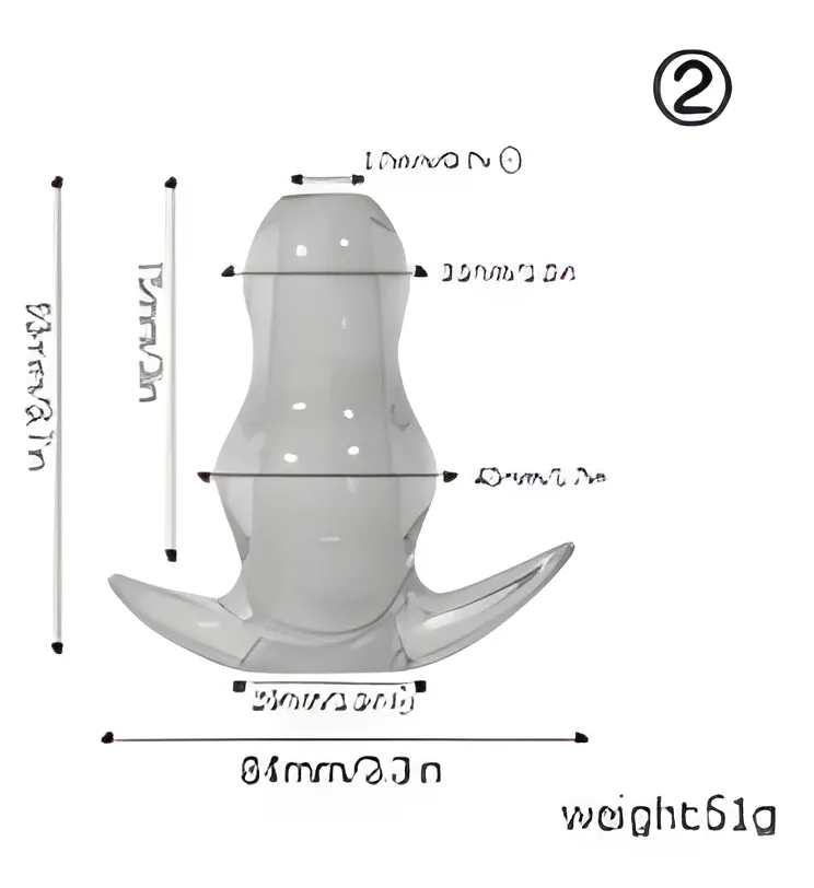 Anal Plug 2 - Small-Medium Anal Toy | MyFun.lk