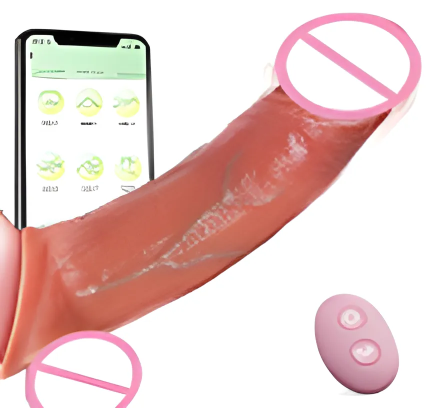 Vibrating Penis Extender for Men Condom with App/Remote | MyFun.lk