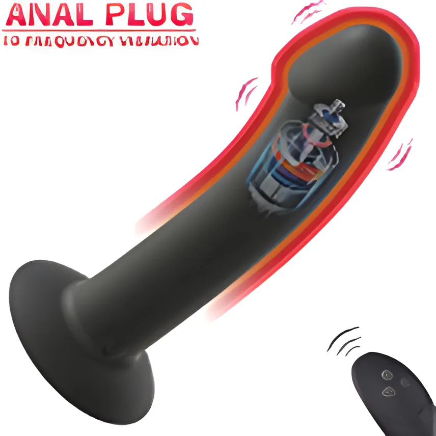 Remote Anal Dildo Vibrator Large Size | MyFun.lk