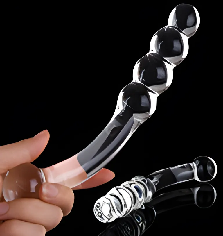 Crystal Dildo - Elegant Glass Sex Toy | MyFun.lk
