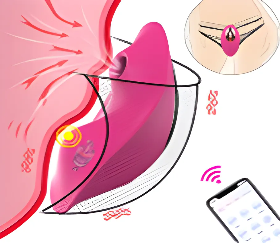 App Control Sucking Panty Vibrator - High Tech Toy | MyFun.lk