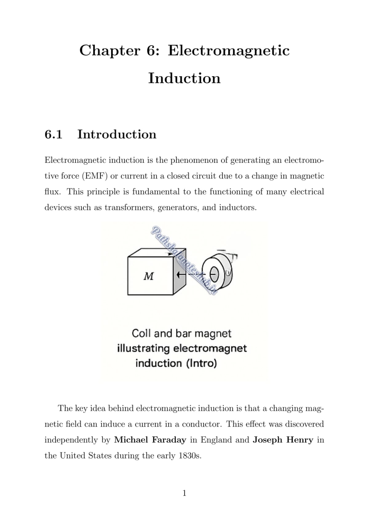 CBSE Class 12 physics Chapter 6 Page 1