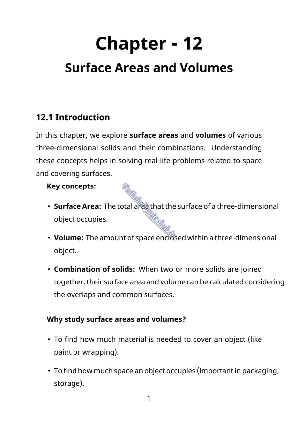 CBSE Class 10 mathematics Chapter 12 Page 1