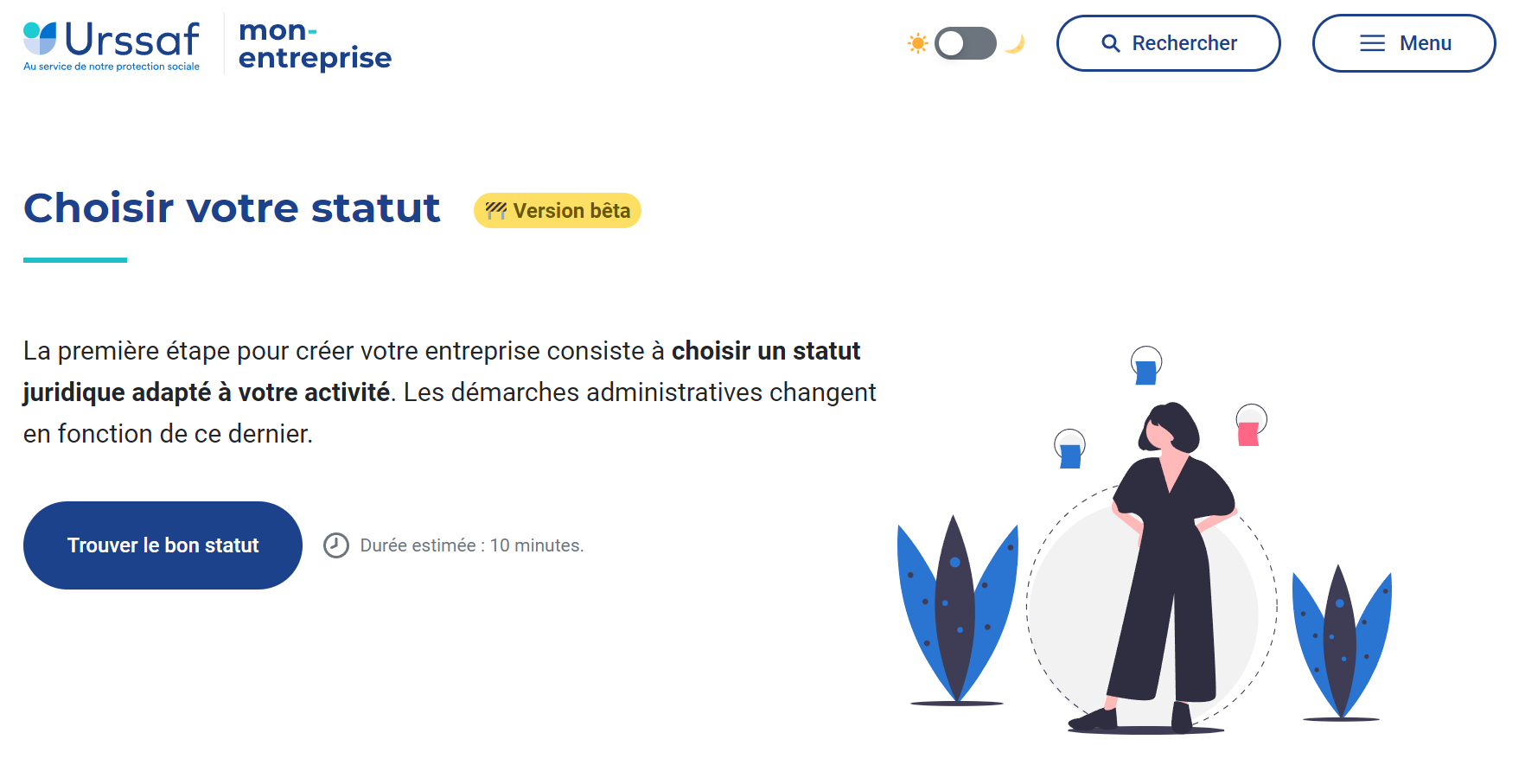 Choix du statut juridique