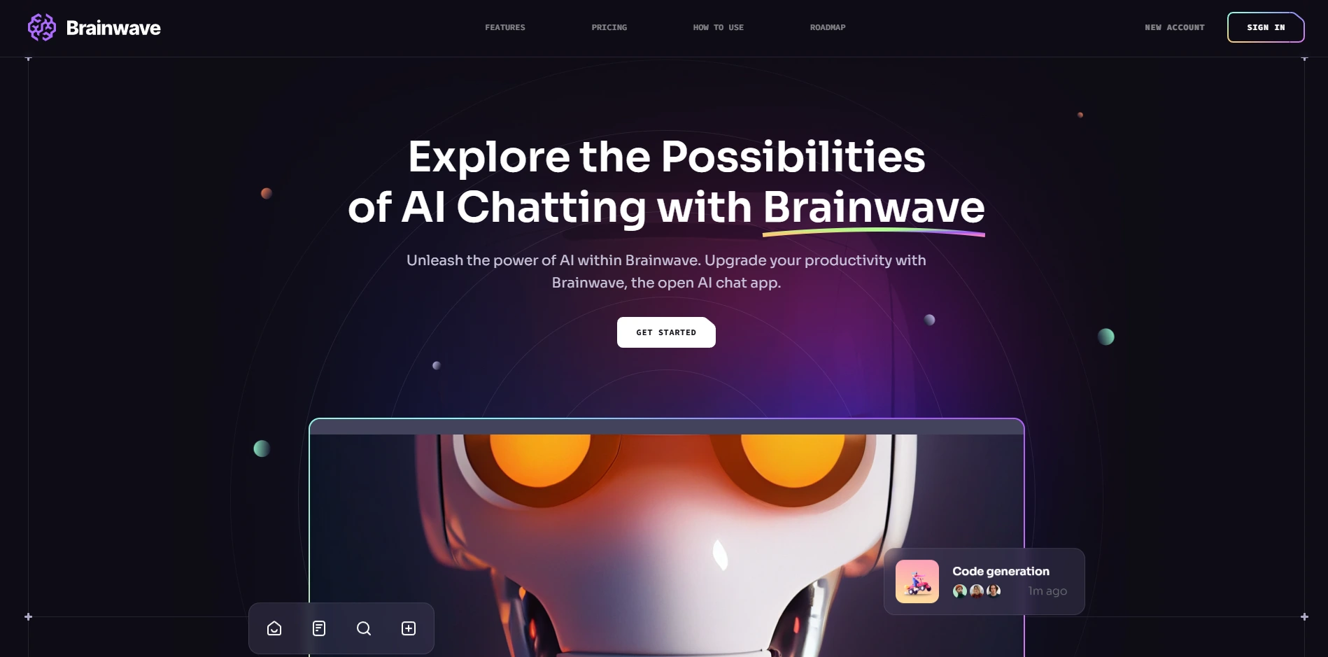 Brainwave AI Landing Page