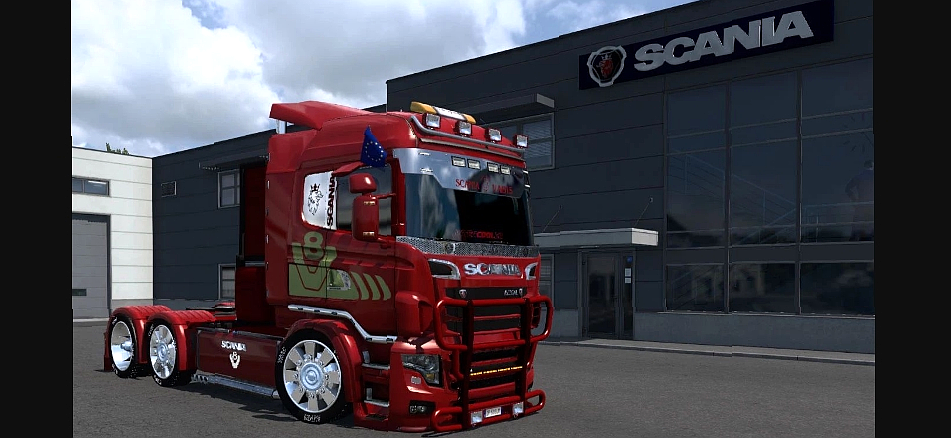 МОД Scania Ilego V8 2025 Edition v10.3 ДЛЯ EURO TRUCK SIMULATOR 2
