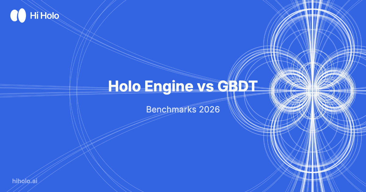Holo Engine vs XGBoost, LightGBM, CatBoost benchmarks