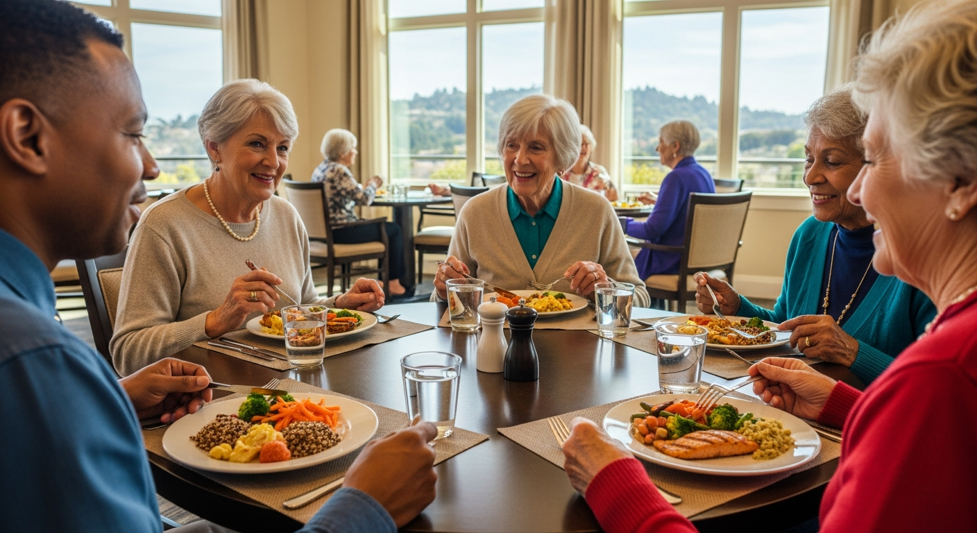 The Role of Nutrition and Dining Programs in Senior Wellness