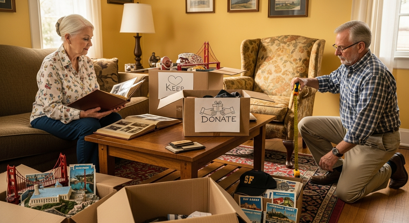 Tips for Downsizing and Moving to Senior Living in Oakland, CA