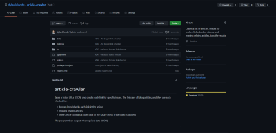 article crawler