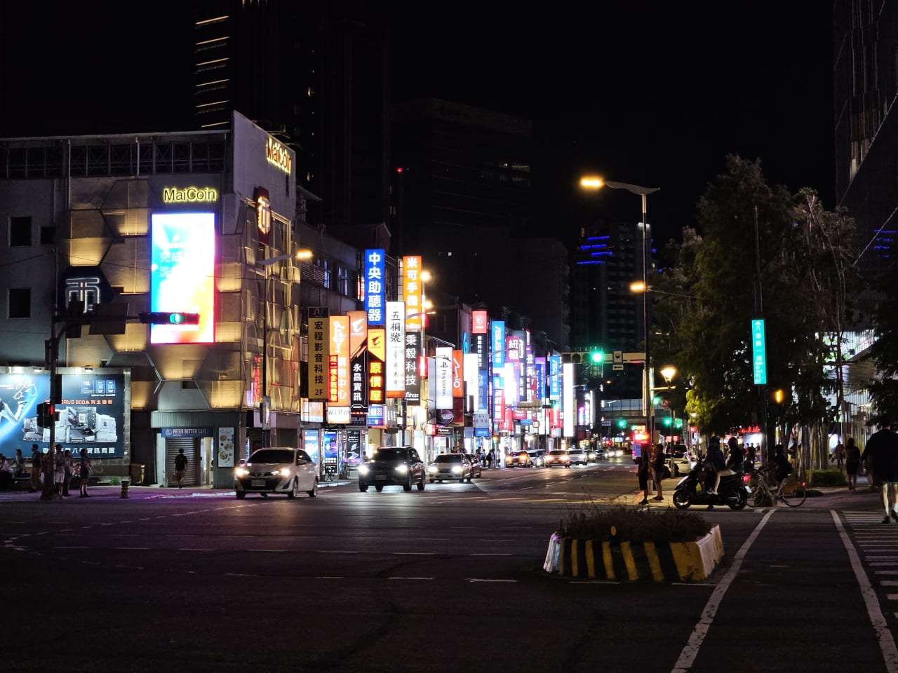 Taipei city streets