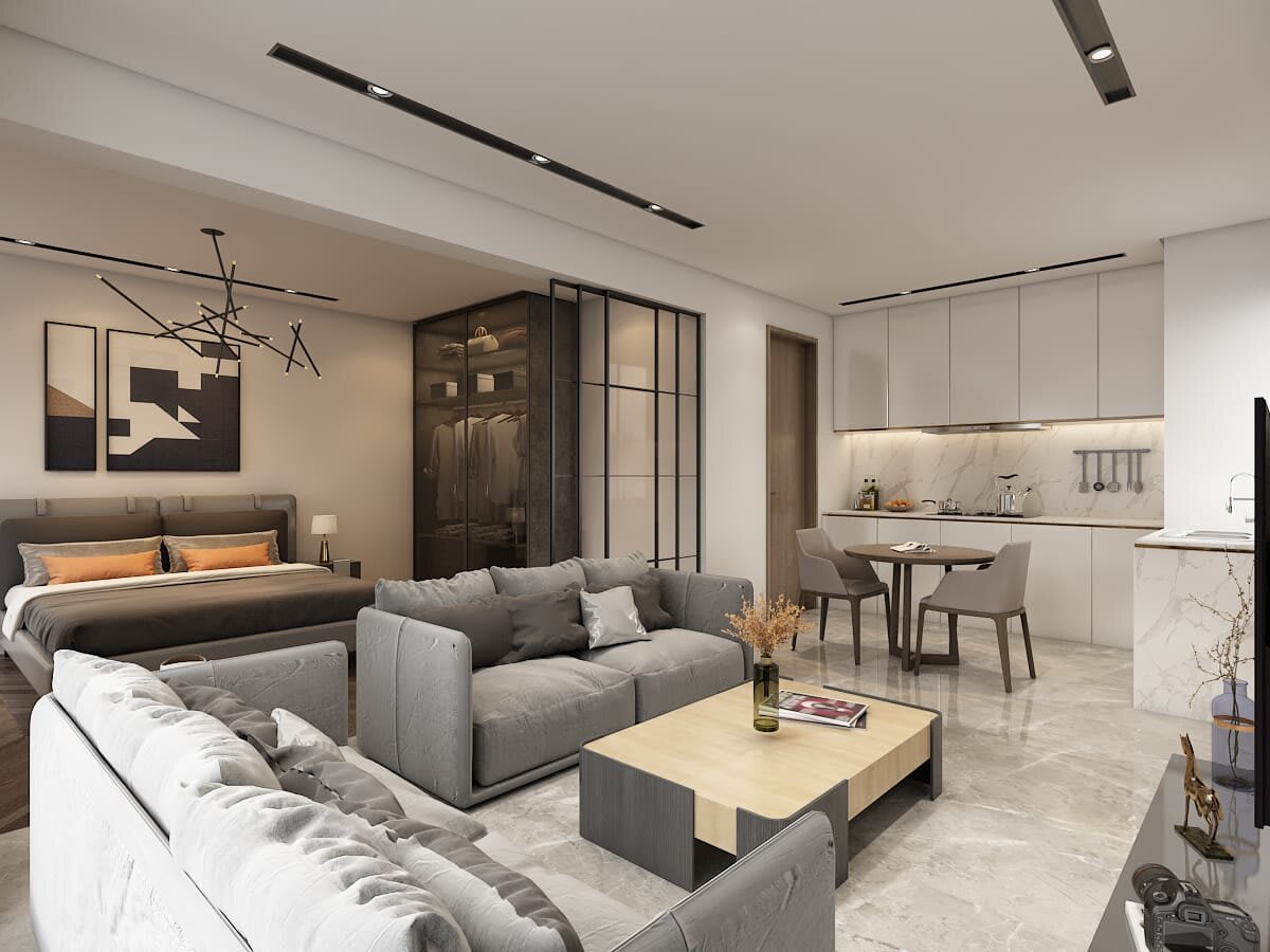 Furnished - Serviced Apartments with 1 bedroom(s), photo 3