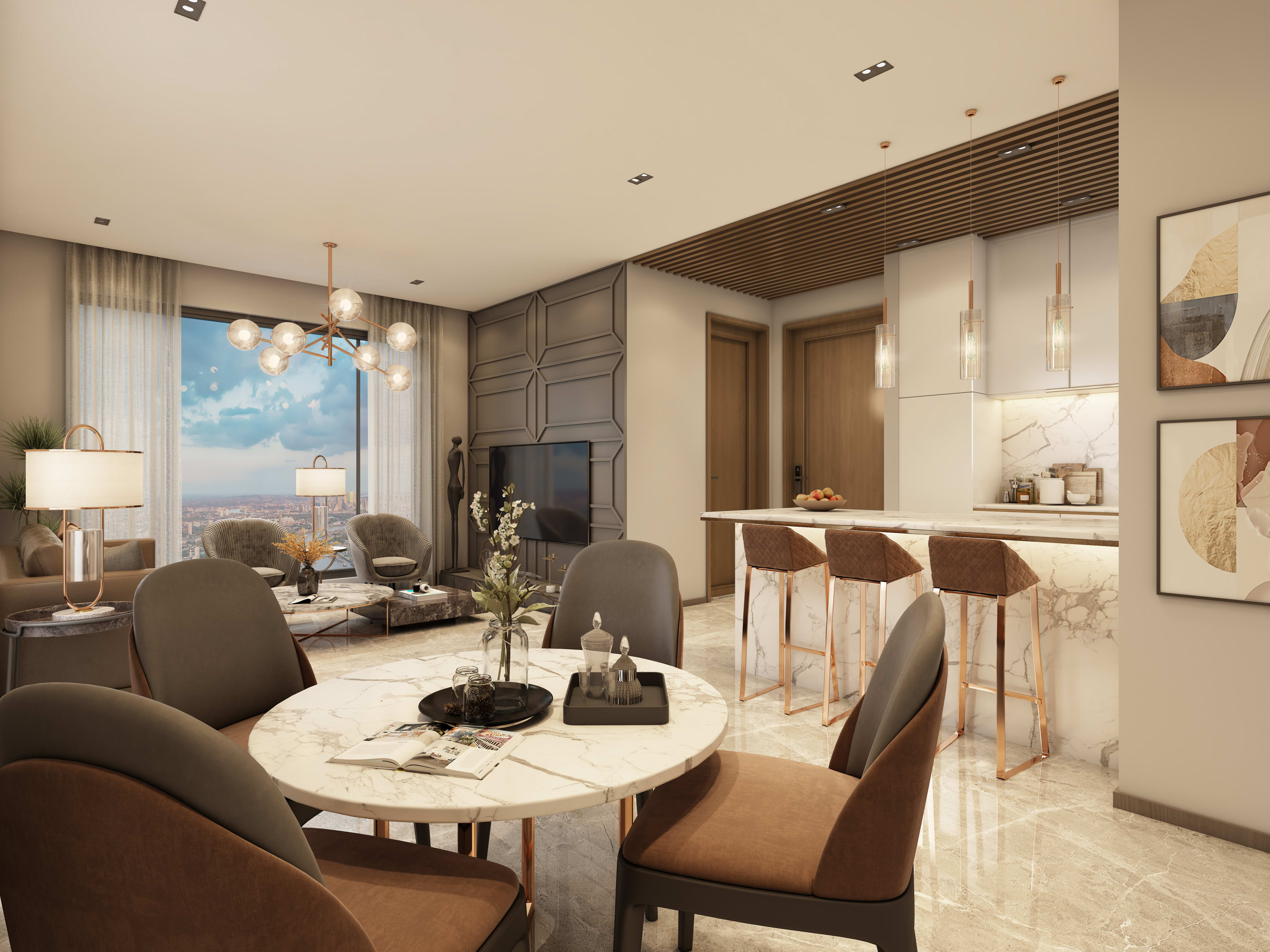 Furnished - Serviced Apartments with 2 bedroom(s)