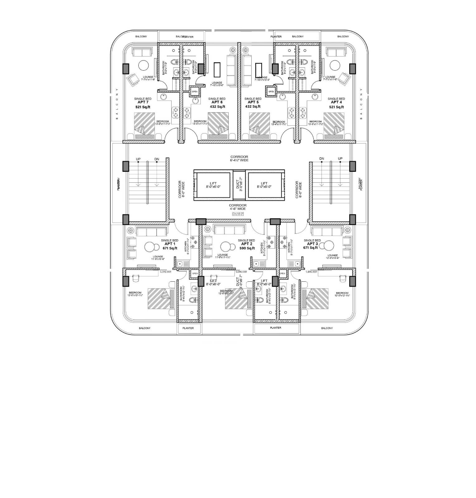 1 Floor