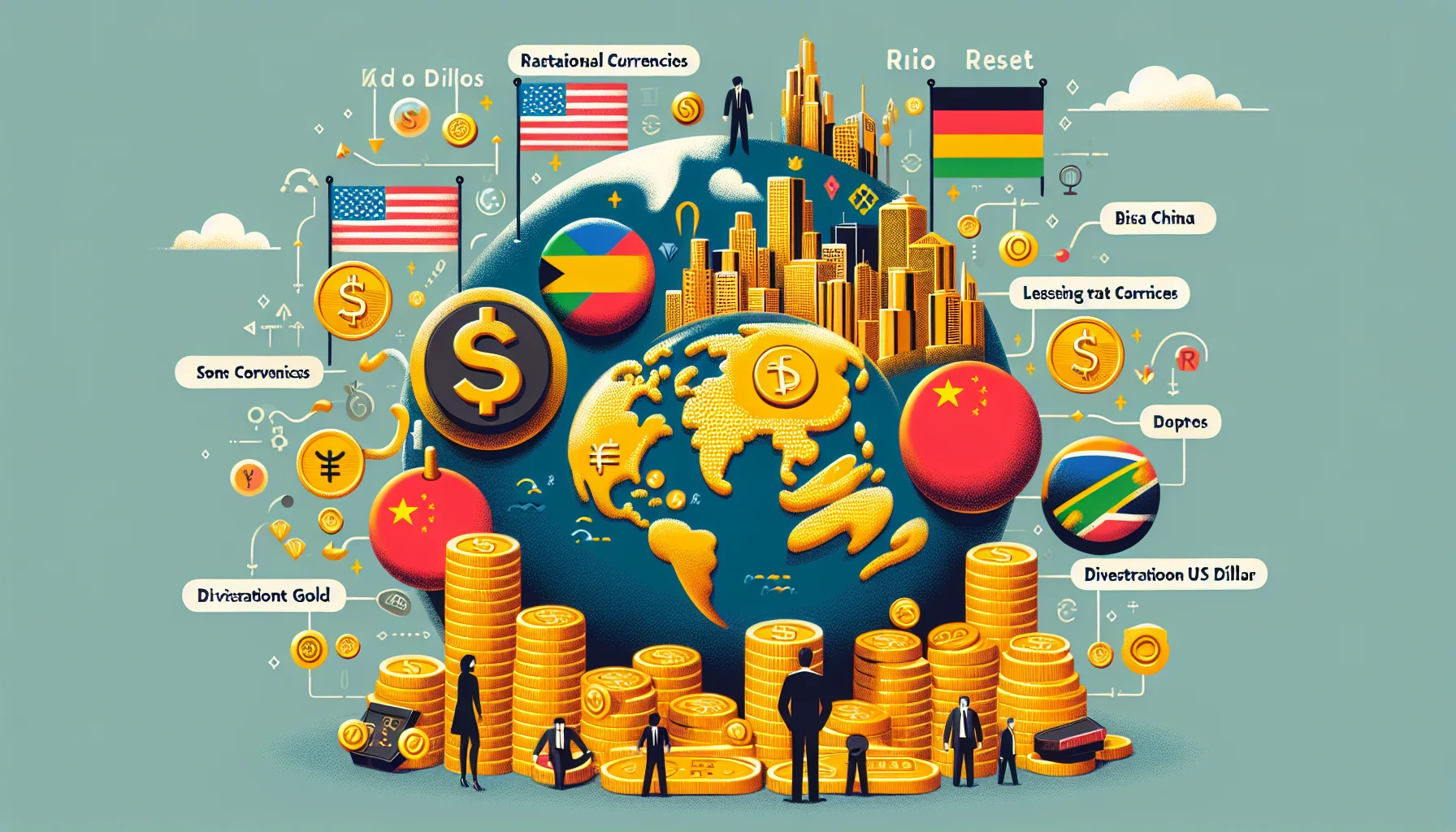 BRICS의 달러 도전 비트코인 투자전략은