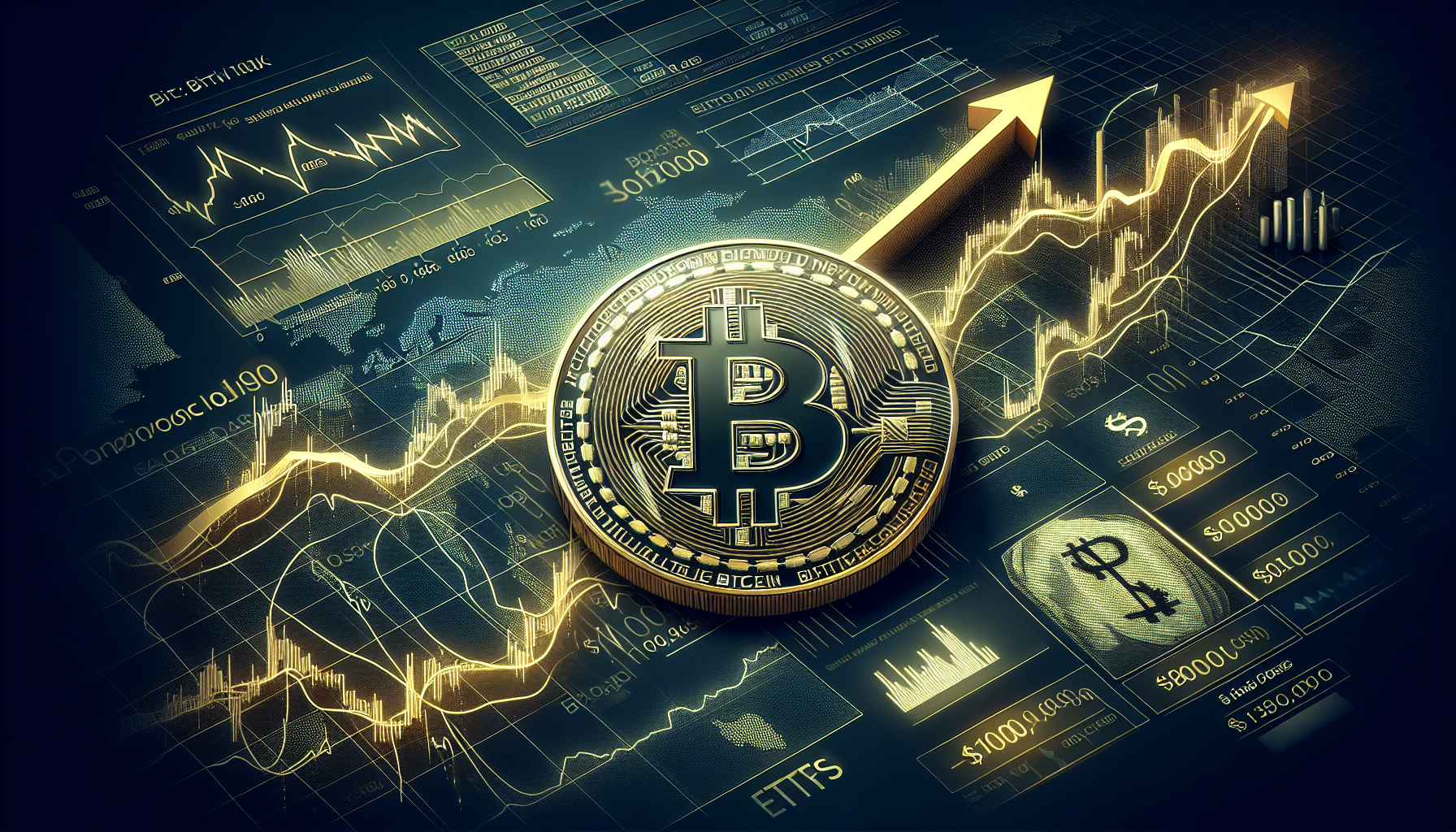 비트코인 가격 10만 달러 돌파 가능성: ETF 흐름과 시장 동향 분석