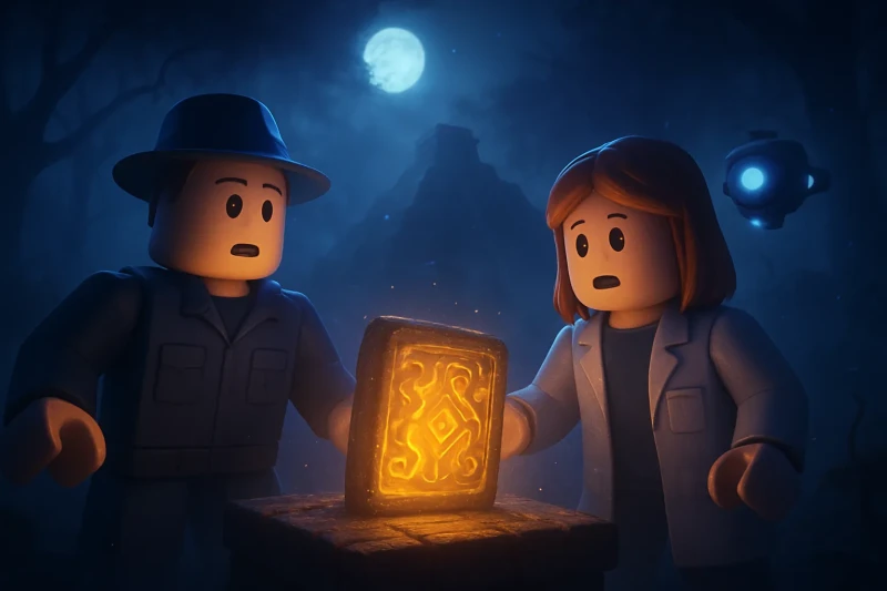 Eerie lights illuminate the Crowsmoor sky, sparking scientific curiosity and mystery.