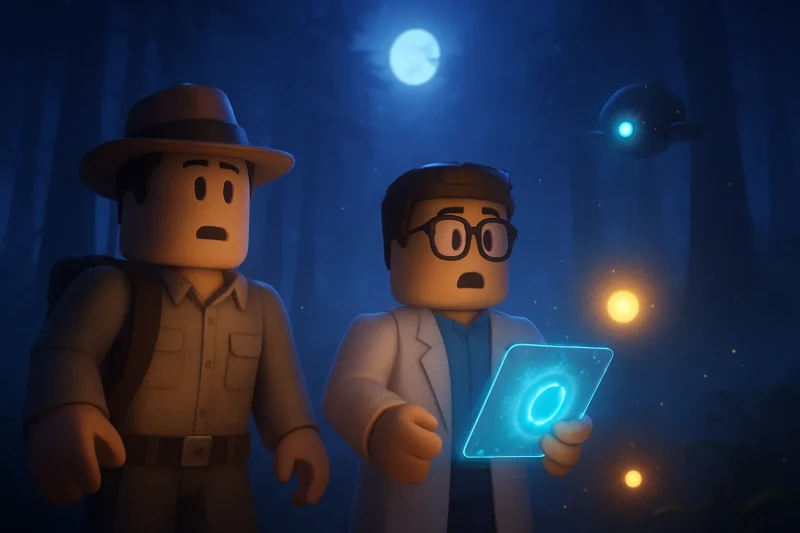 An AI investigates the mysterious glowing orbs in Blackwood Forest, unveiling a scientific anomaly.