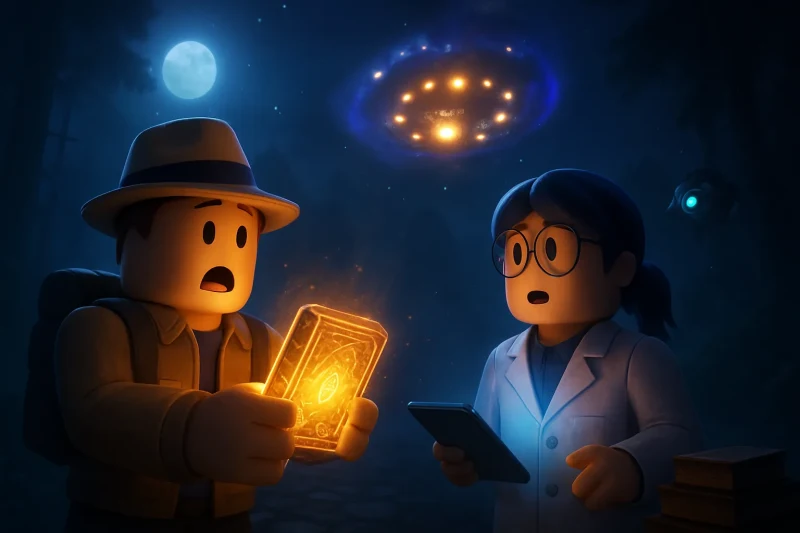 A mysterious celestial light pattern observed in Elmsworth, prompting scientific analysis and intrigue.