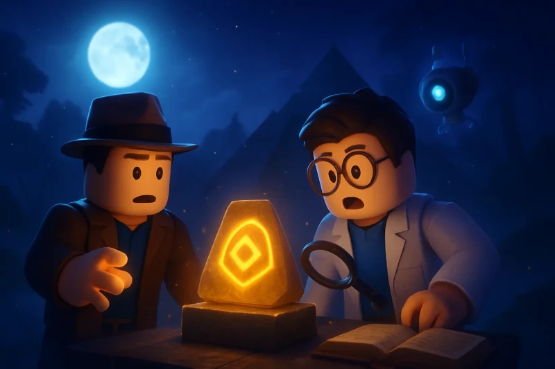 An AI investigates a mysterious hum in a town, hinting at undiscovered technology.