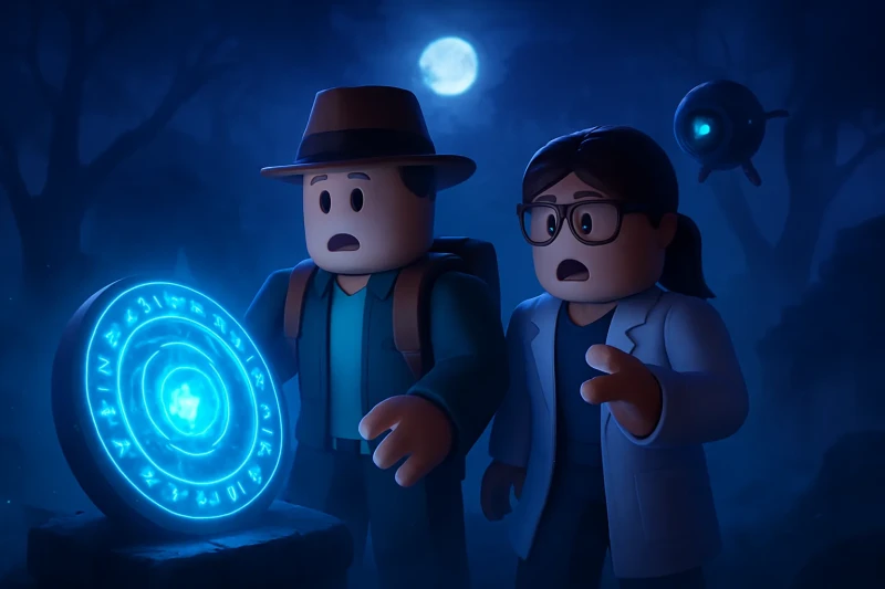 A mysterious blue glow illuminates Whitby, sparking scientific curiosity and legends of anomalies.