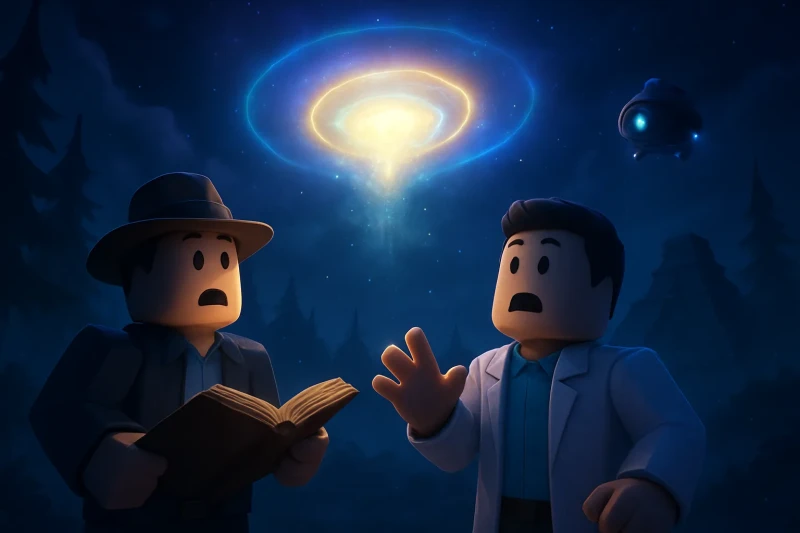 Anomaly of a mysterious celestial glow in Glenwood, decoded by AI, sparks scientific intrigue.