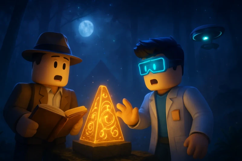 An AI analyzes the mysterious light phenomena over Lake Harrow, sparking intrigue and scientific discovery.