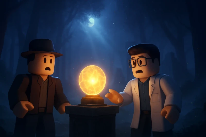 A glowing anomaly in Hoia Forest sparks curiosity and questions in the realm of science and legend.