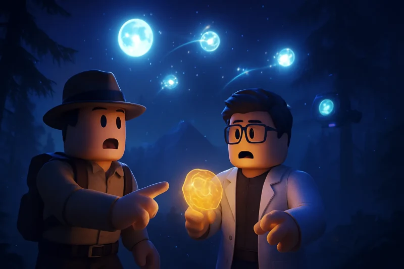 Anomaly of glowing lights illuminates the Lauterbrunnen valley, sparking scientific intrigue.