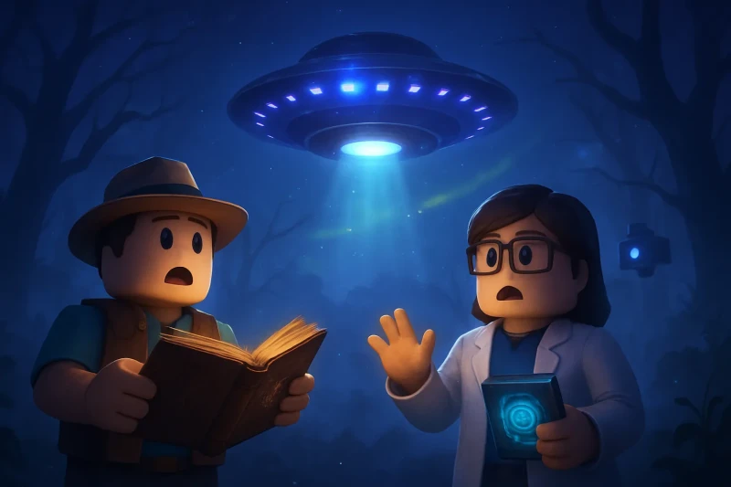 Mysterious lights illuminate the night sky in Ravenswood, sparking scientific curiosity and legend.