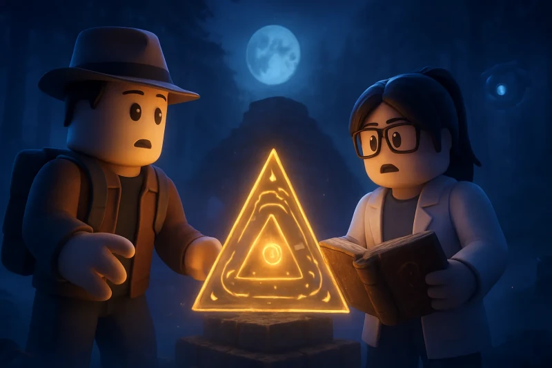 A dense Black Forest scene shrouded in mystery, hinting at unexplained anomalies and AI discoveries.