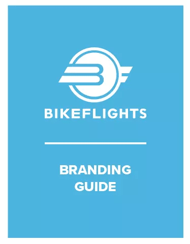 Complete Bikeflights.com branding guide