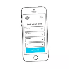 Bicycle Book Your Shipment Icon