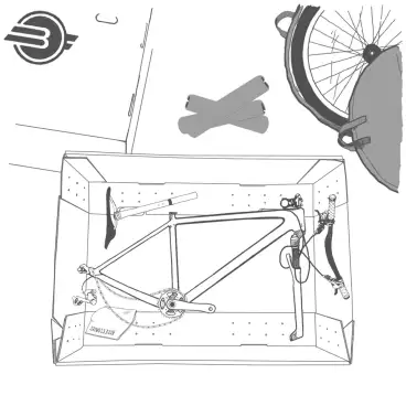 Child bike sketch icon Royalty Free Vector Image