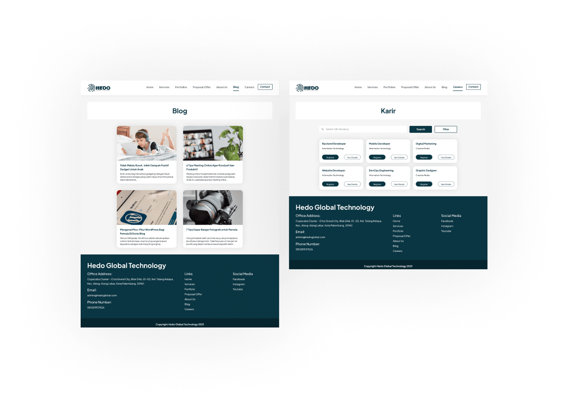 Blog and Career Design