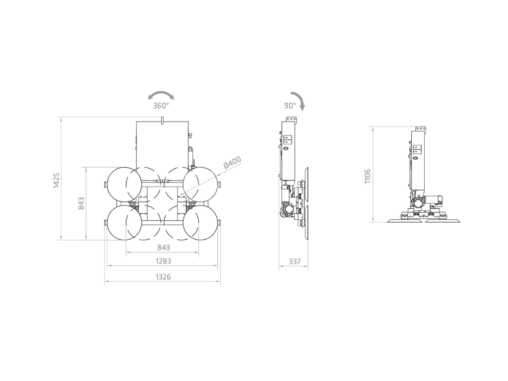 Plano técnico XE1-1500G-A