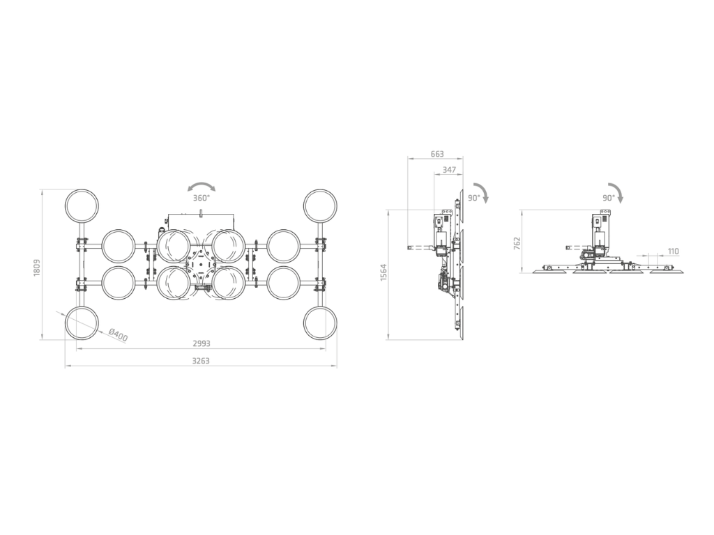 Plano técnico XE2-1500G-E