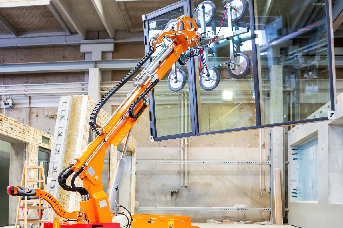 Robot de instalación de vidrio SL 1009