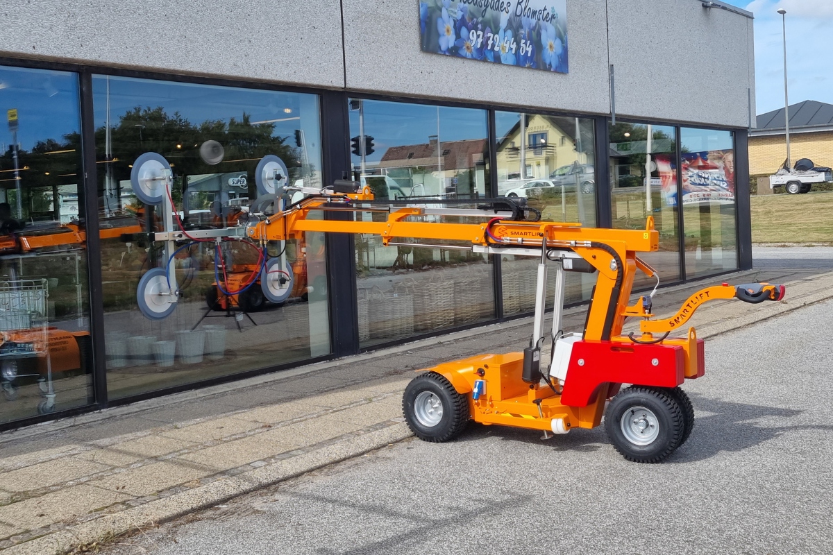 SL 609 HLE RT Outdoor para posicionamiento preciso de vidrio