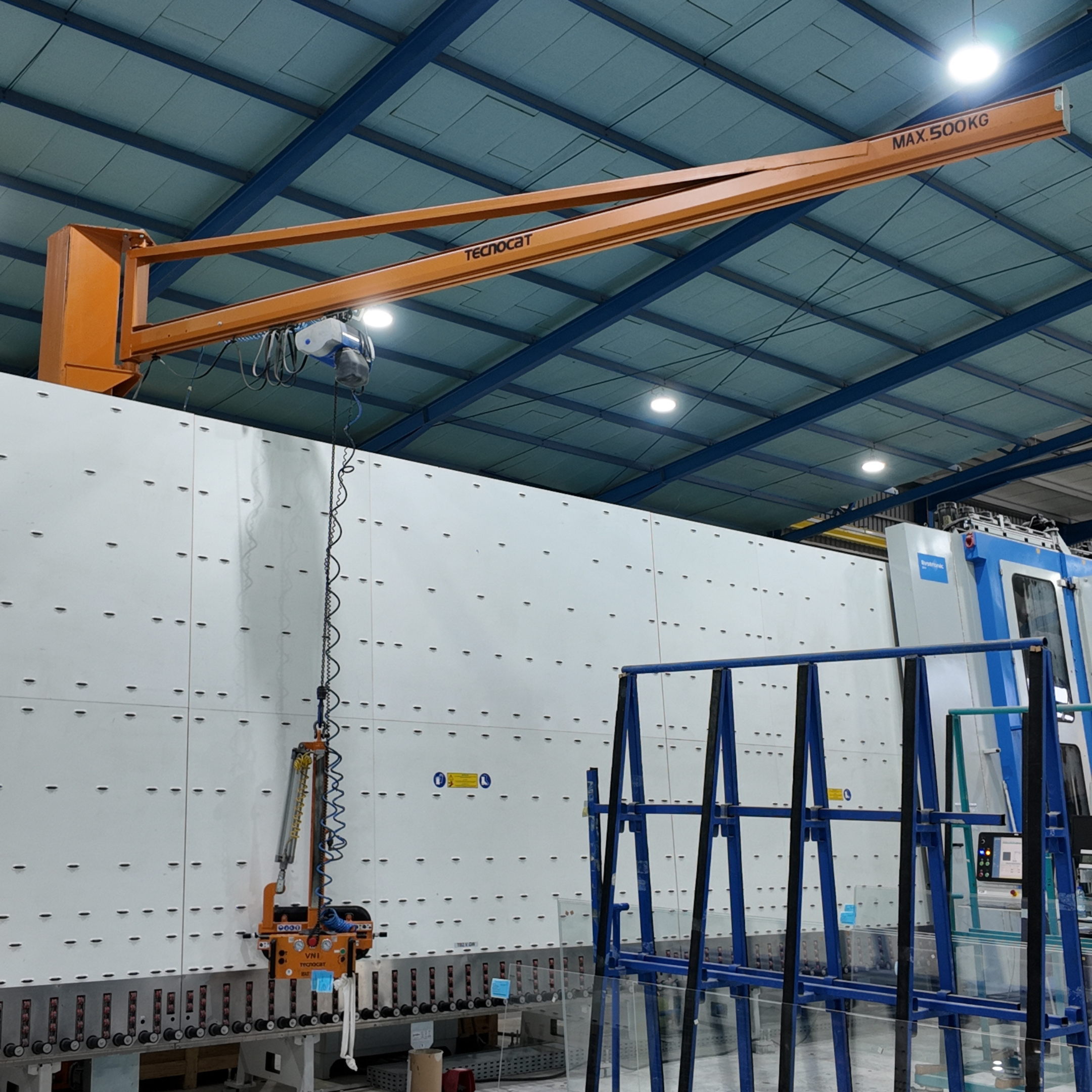 Sistemas de elevación Tecnocat para fábrica