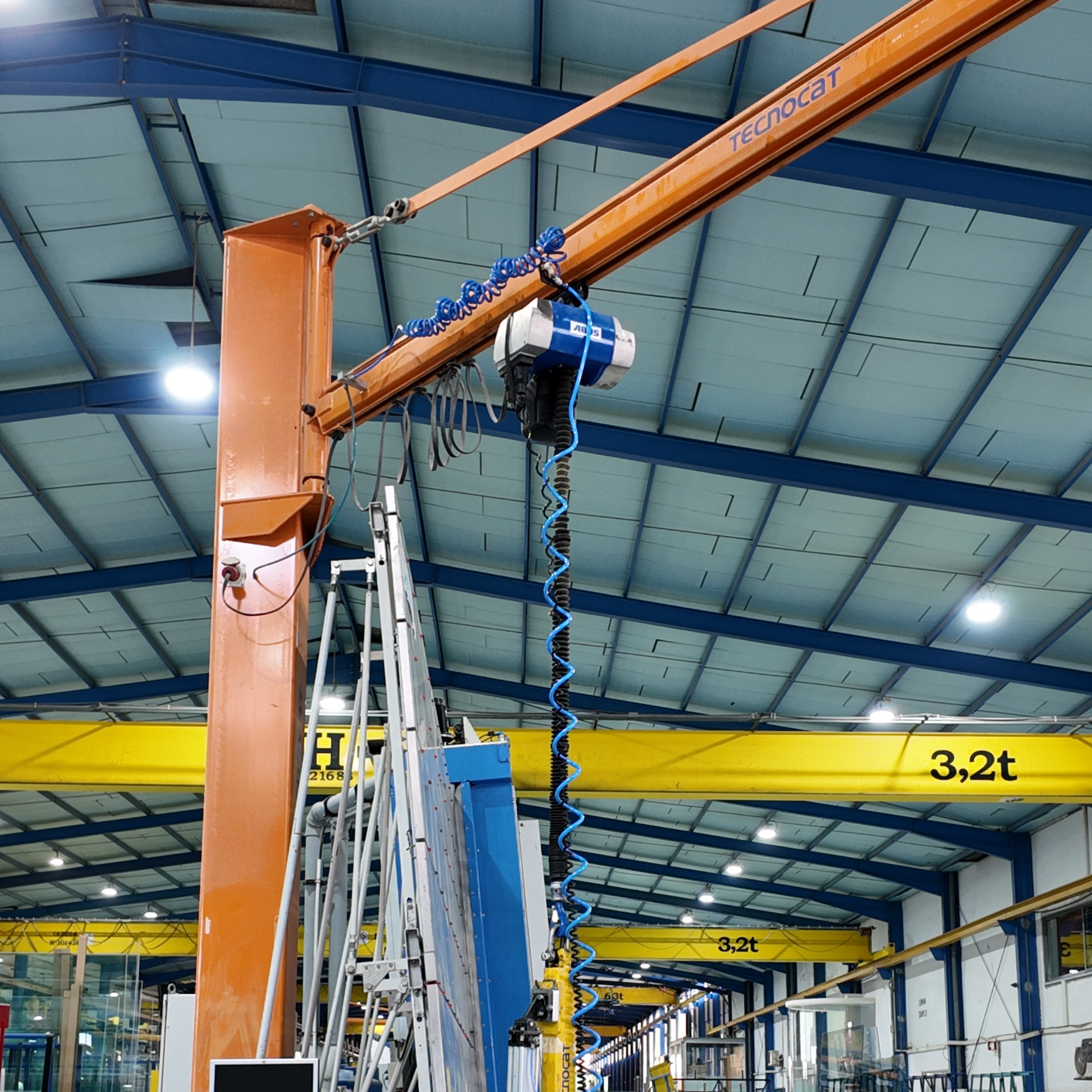 Pluma rígida Tecnocat para vidrio pesado