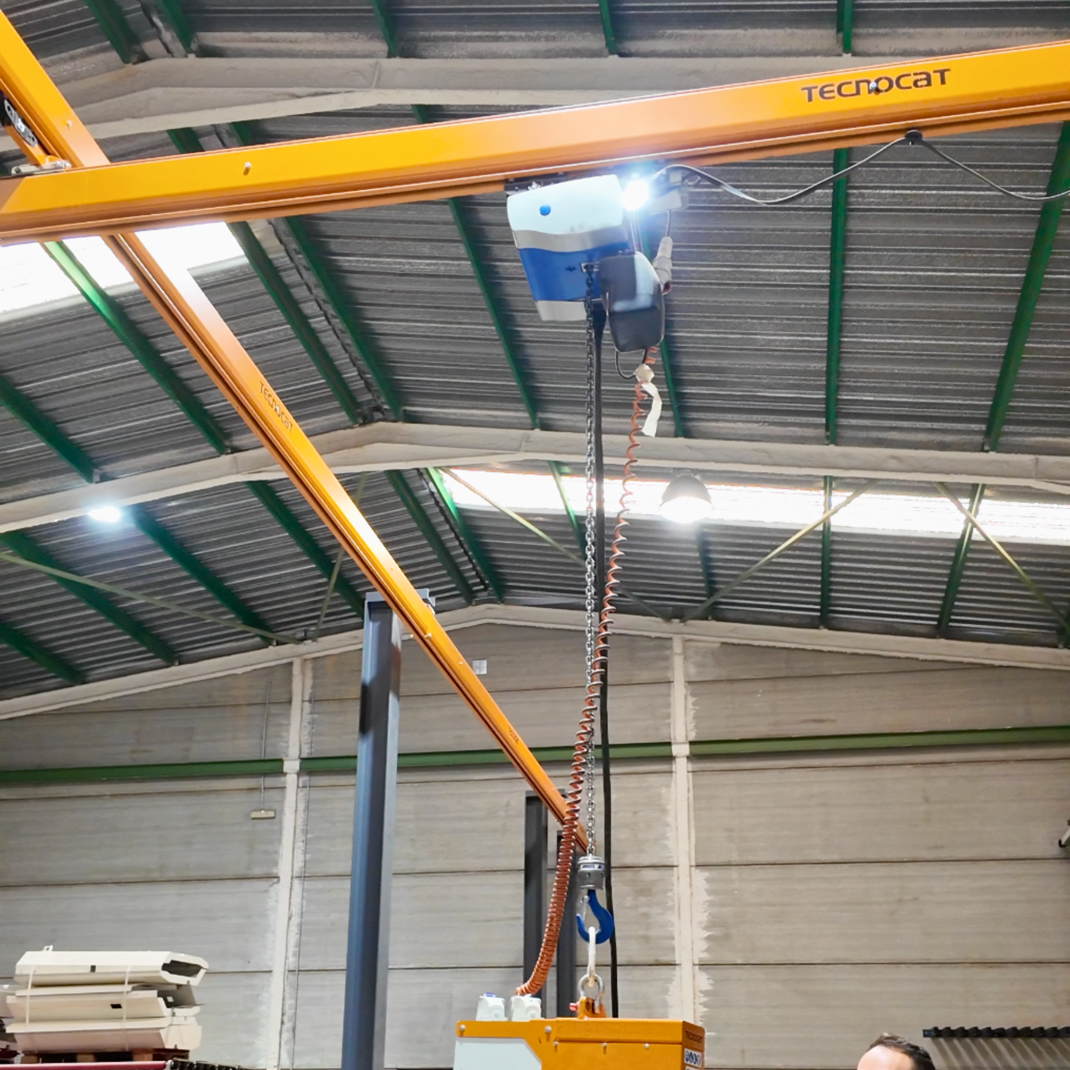 Puentes ligeros Tecnocat para fábrica
