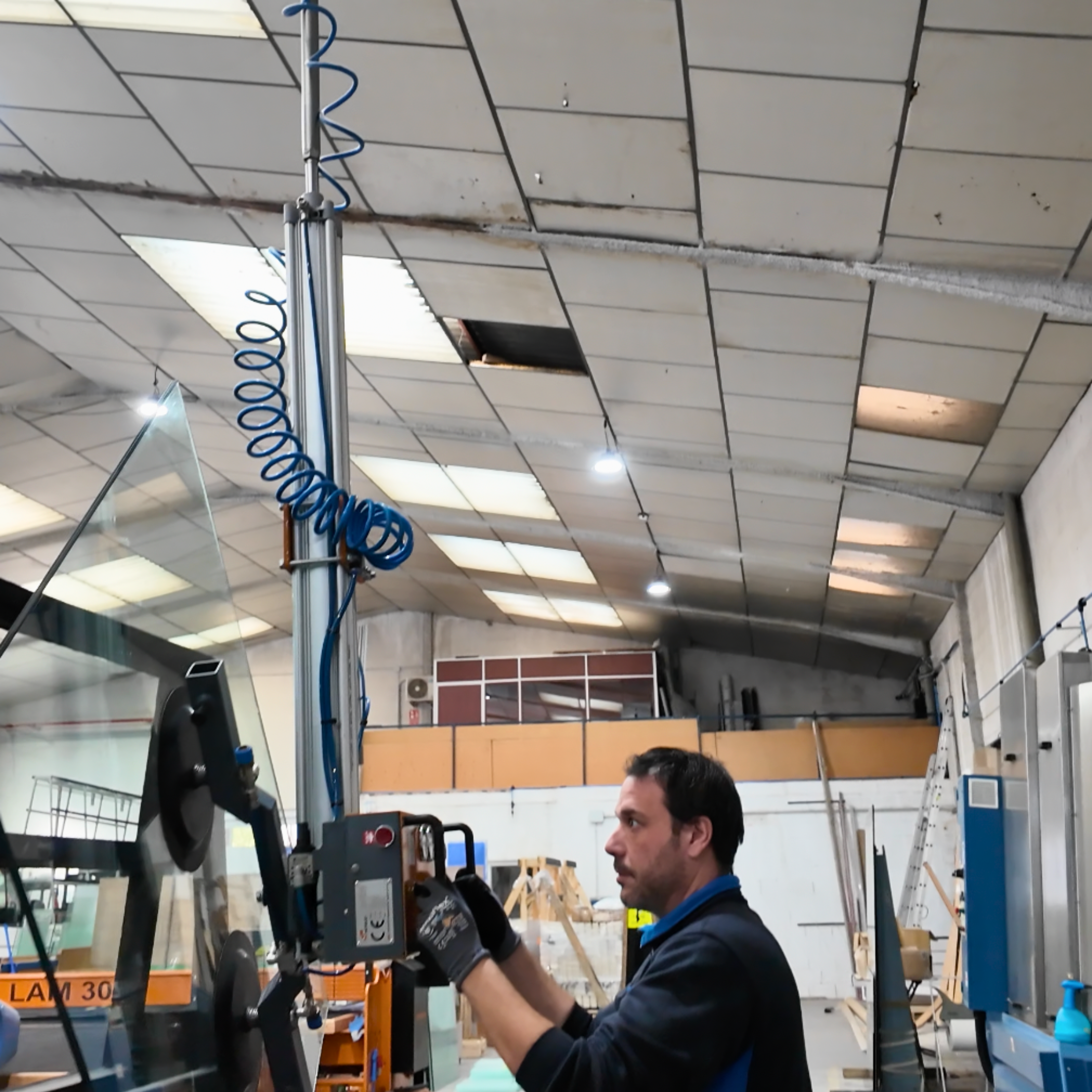 Plumas articuladas Tecnocat para vidrio
