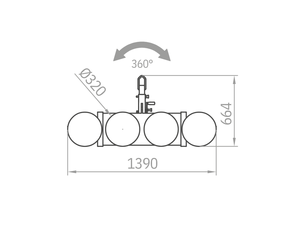 Plano técnico XL2-600G