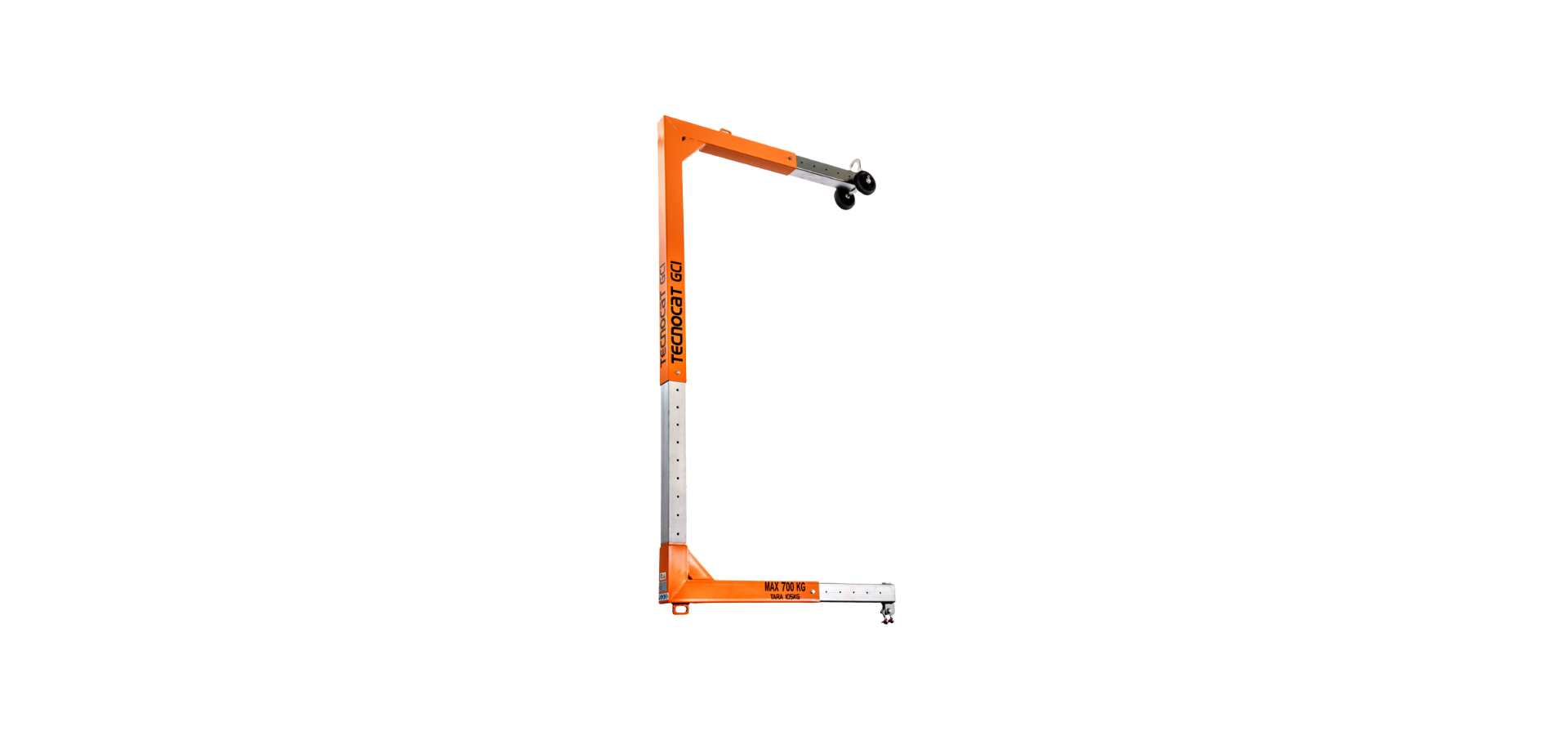 Gancho GC1 Tecnocat para instalación de vidrio en obra