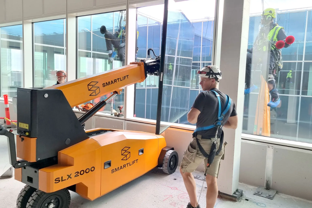 SLX 2000 para manipulación de vidrio