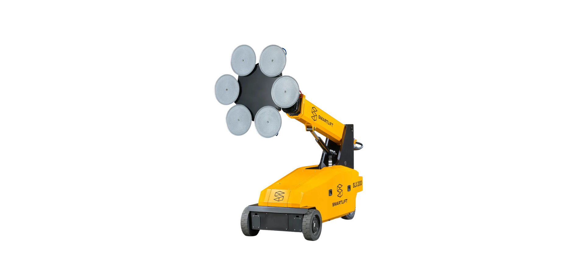 Robot elevador modular SLX 2000 para manipulación de vidrio y cargas
